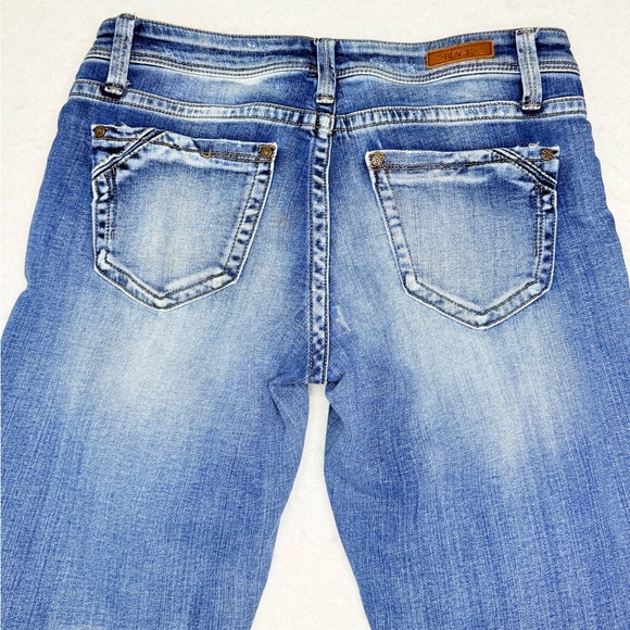 Buckle Black Women’s Light Blue Distressed Skinny Jeans Pre-Owned Size 26 - Picture 7 of 8